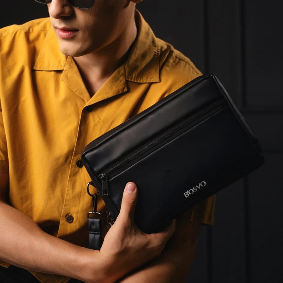 Bosvo - Zephyr Clutchbag - Hand Bag Sling Bag Pouch Bag Hanging Bag Tas Selempang HP Dompet