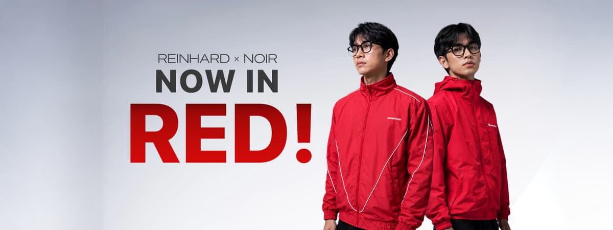 Koleksi jaket Reinhard Noir dan Red