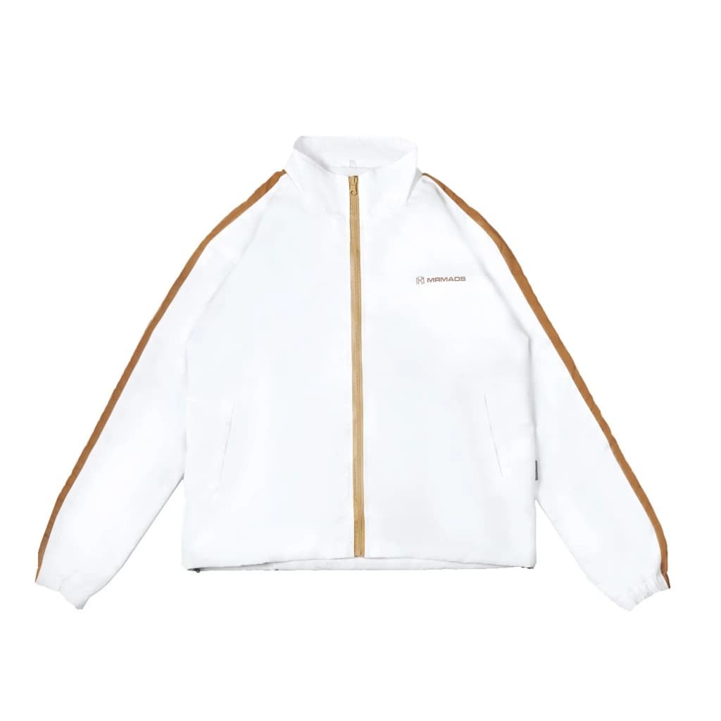 Mr Mads - Aspinall Jacket Track Top - White Gold