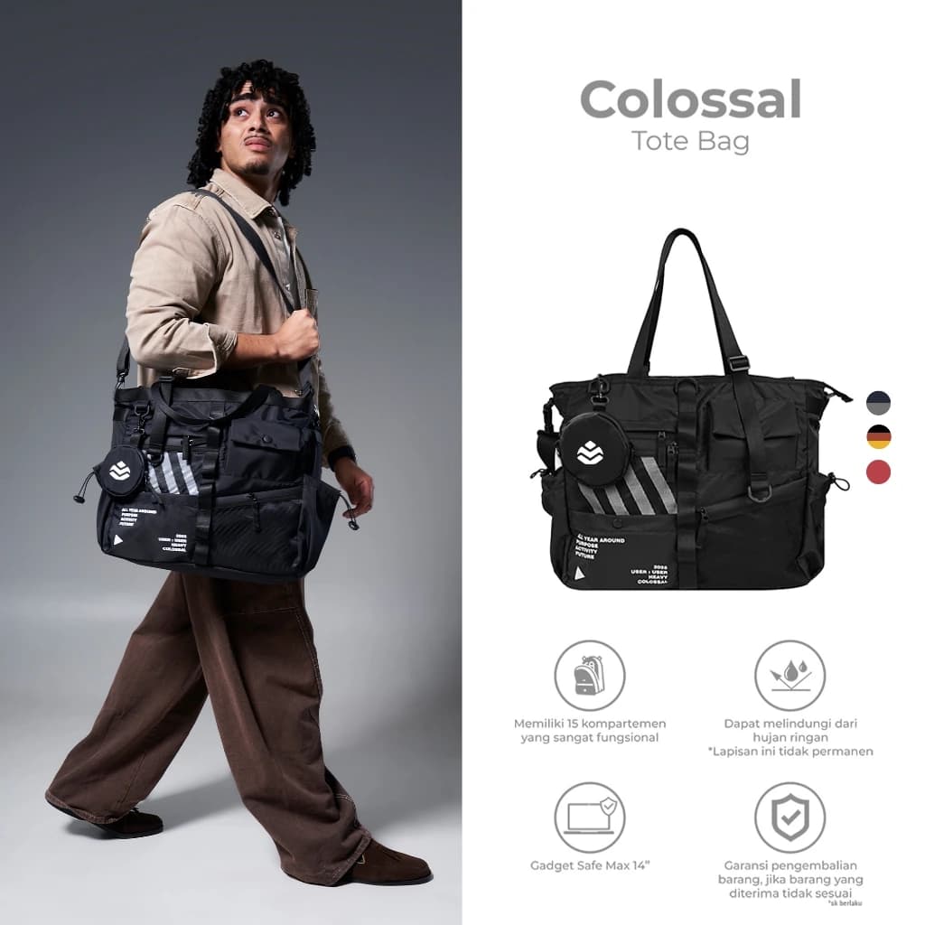 Mr Mads - Colossal Totebag Series