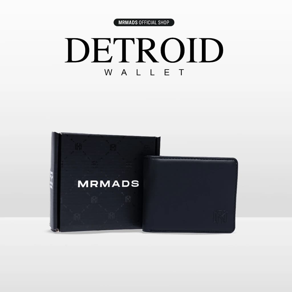 Mr Mads - Detroid Dompet Lipat Pria Bahan Premium Cosmos