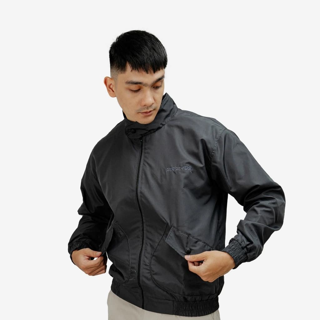 Mr Mads - Howard Jacket Boxy Cut - Grey