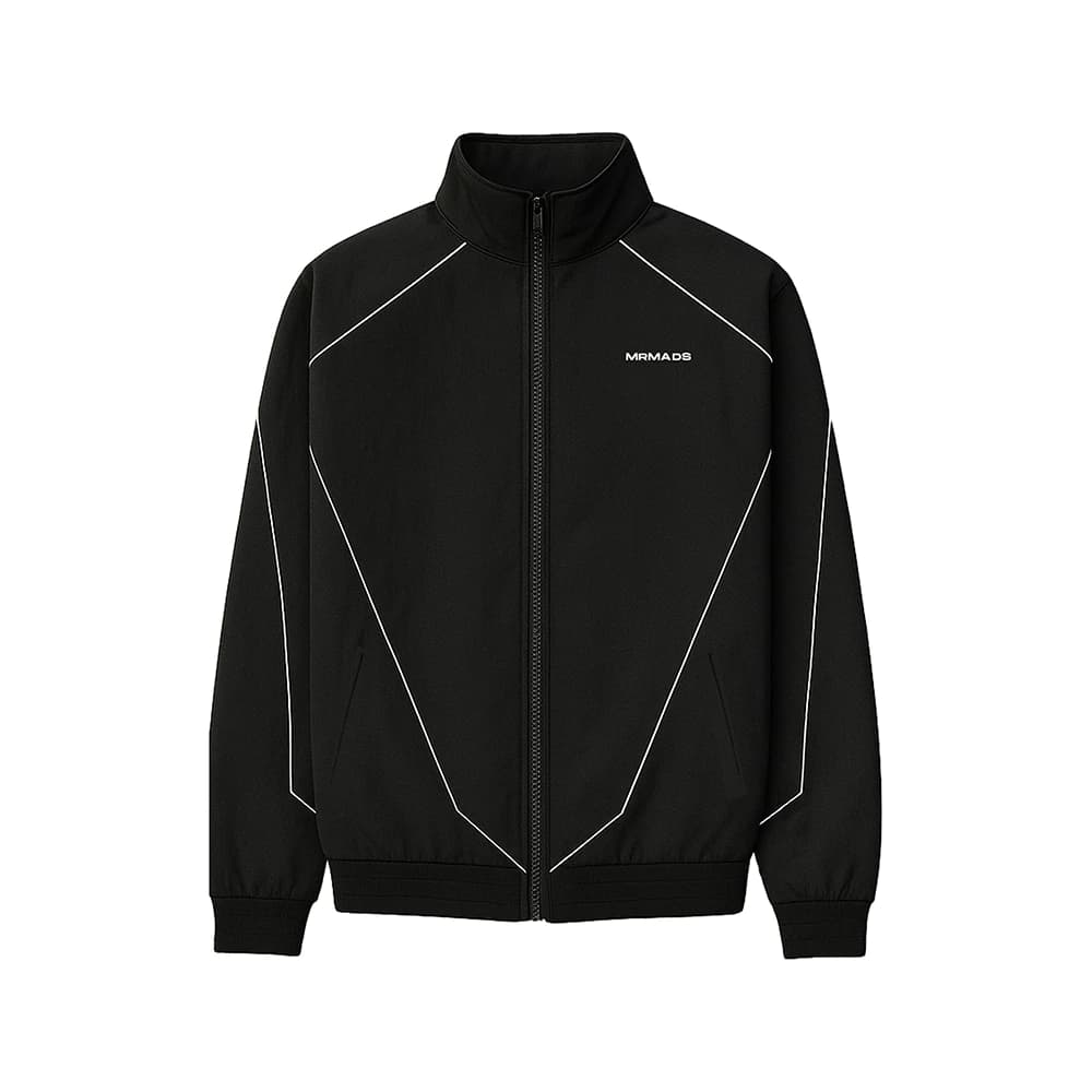 Mr Mads - Tracktop Jacket Black Noir