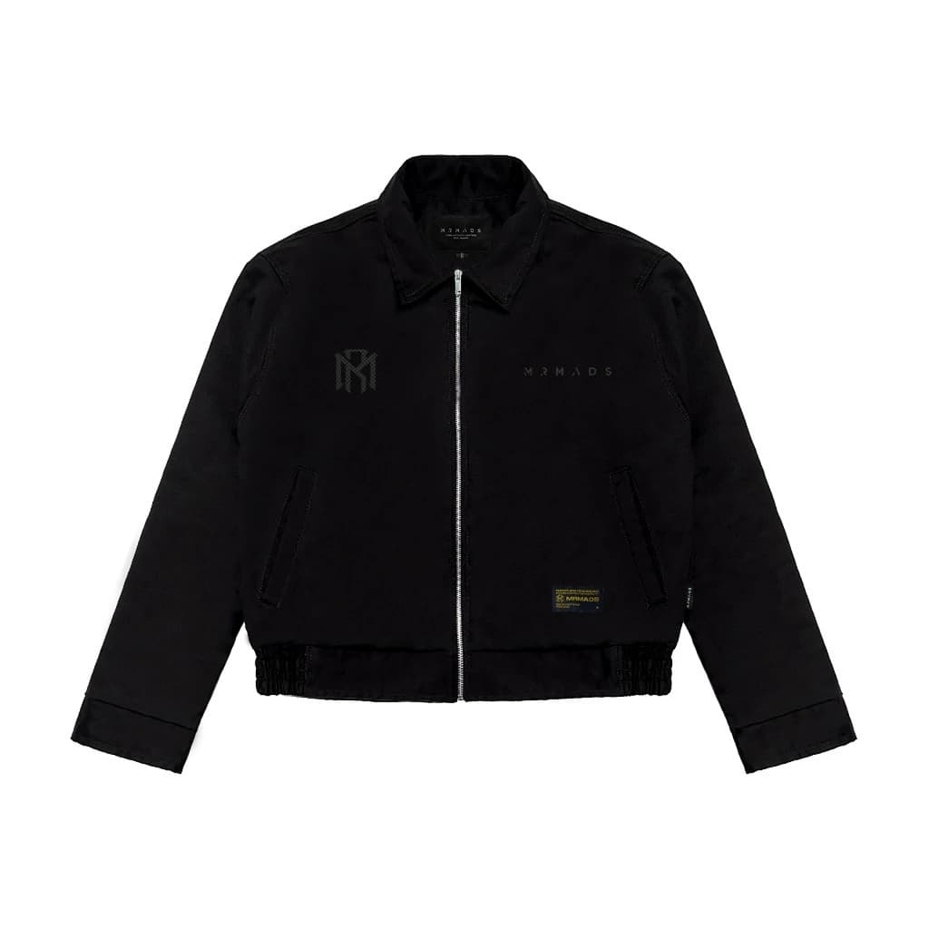 Mr Mads - Ramone Jacket Oversize Boxy Cut - Black